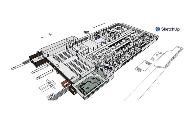 Modelisation SketchUp Pro