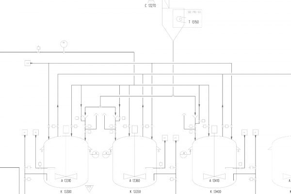 Schema 2D process flow